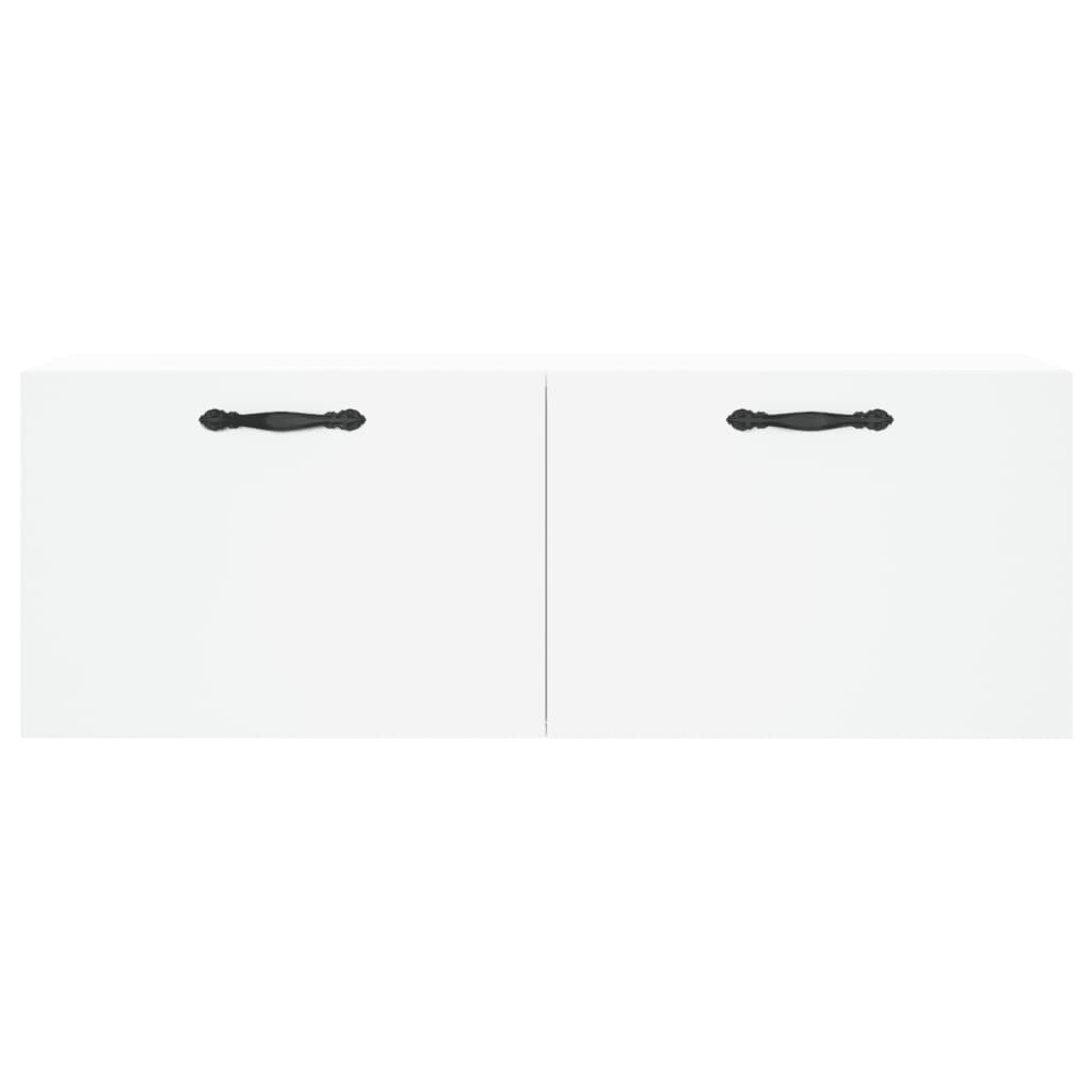 Wall Cabinet White 100x36.5x35 cm Engineered Wood